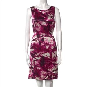 Vivienne Tam Vintage silk sheath mini dress size 6.